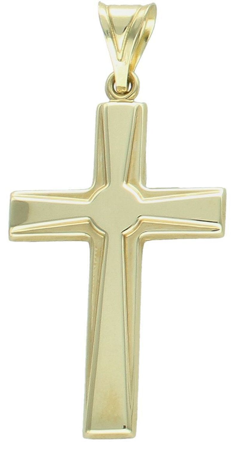 Duży krzyż złota zawieszka krzyż ZA 2319 585 bez wizerunku Złoty krzyżyk 585. Złoty krzyżyk zawieszka do łańcuszka. Złota zawieszka krzyżyk. Złoty krzyżyk 585 bez wizerunku. Krzyżyk złoty na 1.jpg